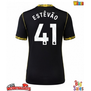 Chelsea Estevao Willian #41 Replica Away Stadium Shirt for Women 2026-27 Short Sleeve